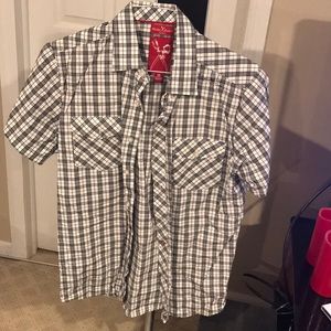 marc ecko short sleeve button down